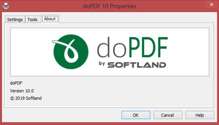 Ứng dụng cài đặt máy in ảo - doPDF