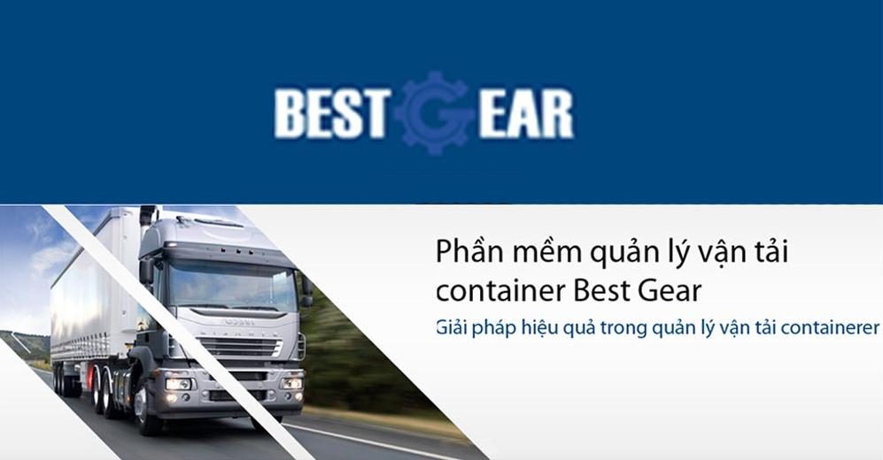 Phần mềm quản lý vận chuyển Container Best Gear