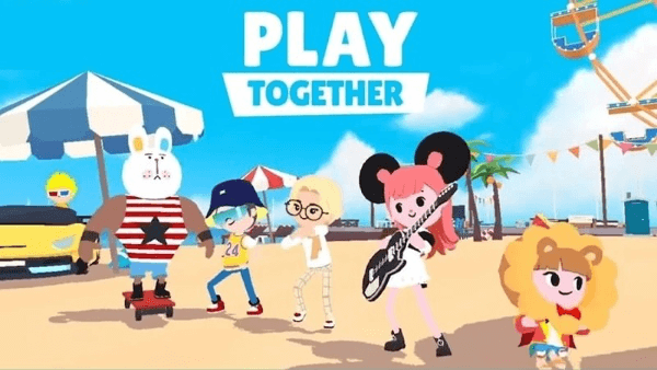 download play together hack apk trên mobile
