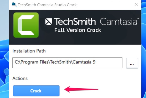 hướng dẫn crack techsmith camtasia studio 9 full key active