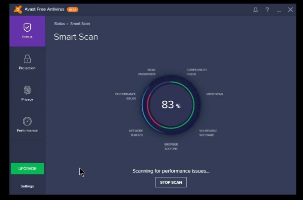 smart scan trong key avast premiere