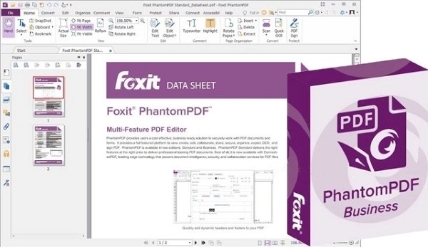 tải foxit phantompdf full crack hỗ trợ chỉnh sửa file pdf