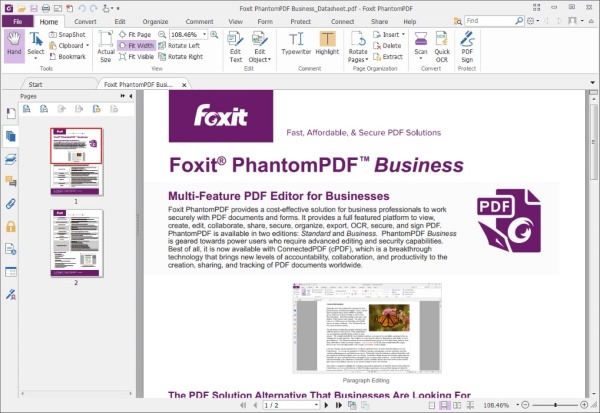 tính năng foxit phantompdf business 12 free