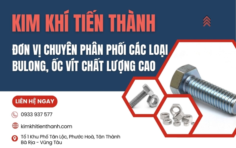 Mua bulong ốc vít giá tốt tại Kim Khí Tiến Thành