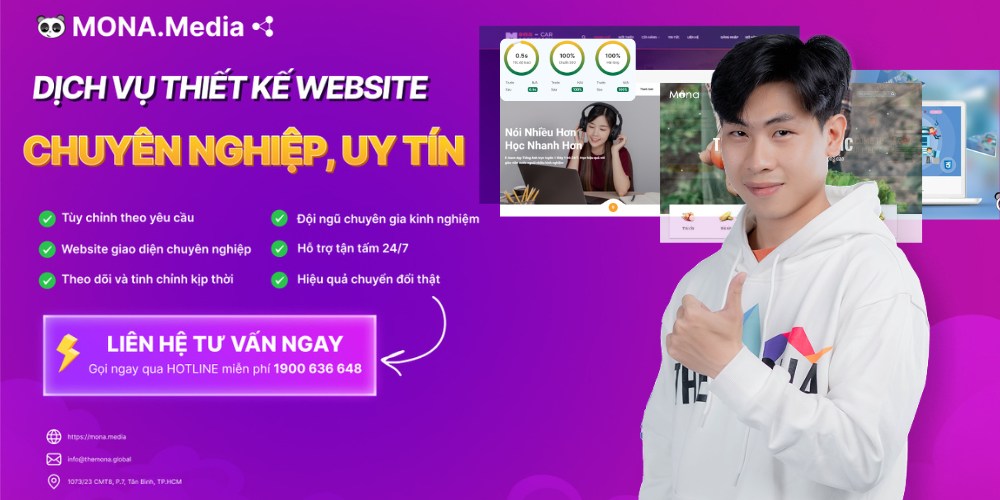 MONA Media - Công ty thiết kế web uy tín hàng đầu thị trường