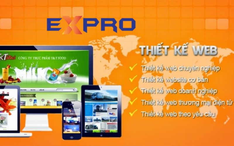Công ty thiết kế web chuyên nghiệp Expro Việt Nam