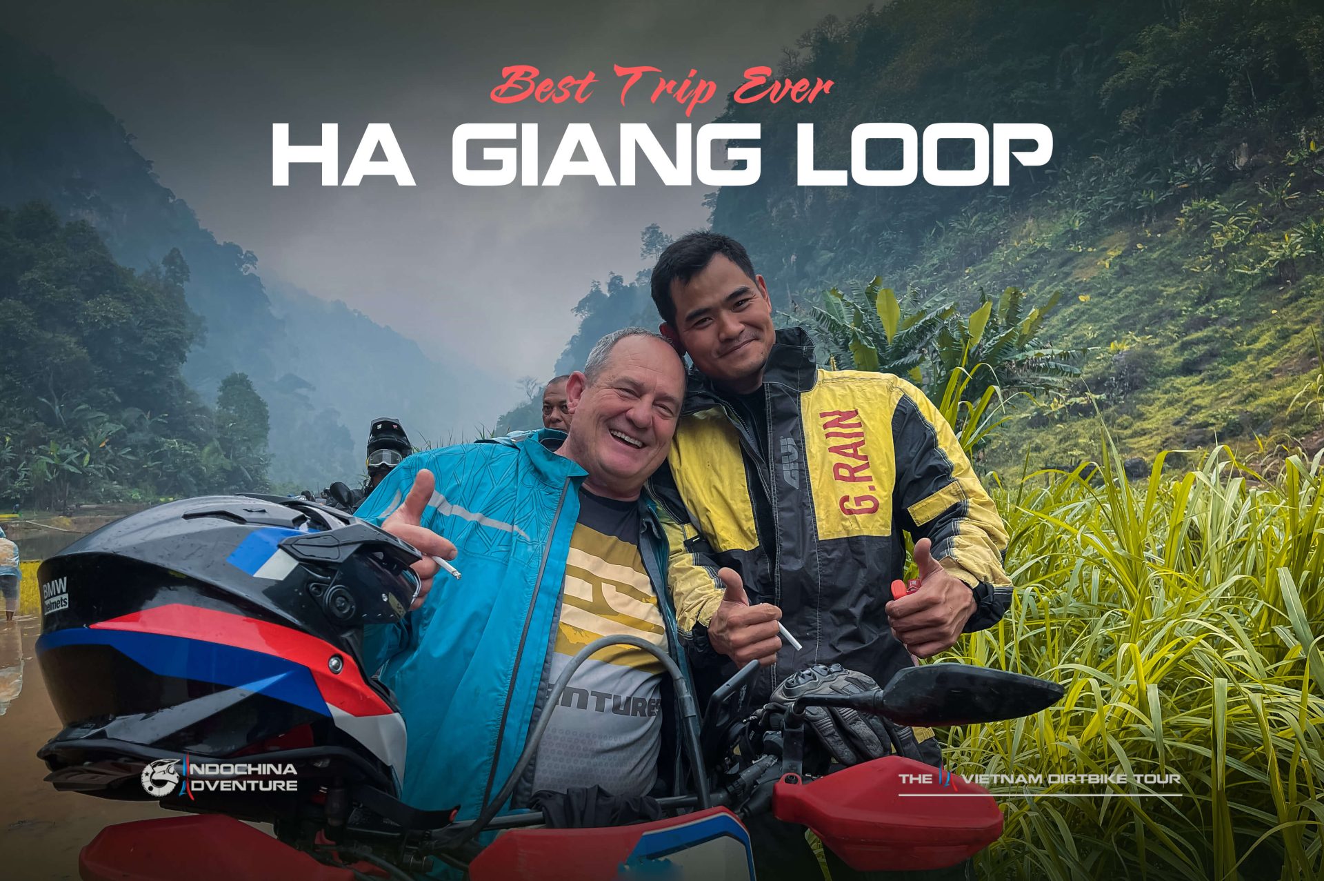Tour phượt Hà Giang bằng xe máy tại IAdventureTours