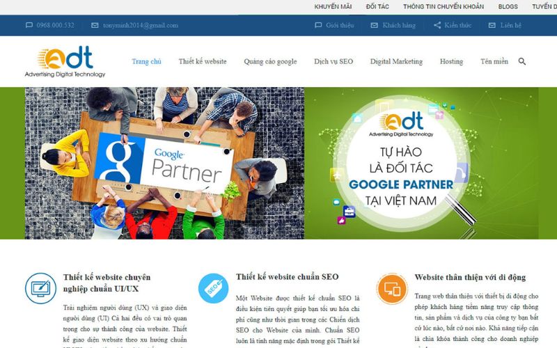 Skyweb - Công ty thiết kế website uy tín, trọn gói