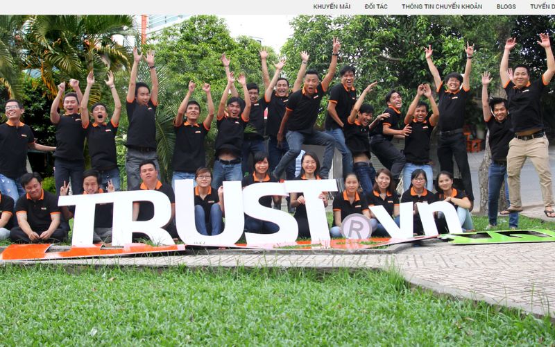 TRUST - Công ty xây dựng website lâu năm, chất lượng